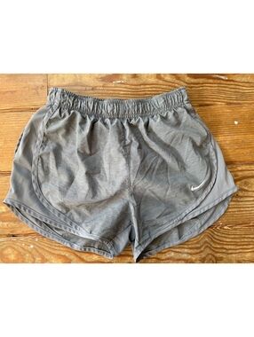 Nike Dri-FIT Women’s Running Shorts XS Gray Mesh Lined Athletic Workout